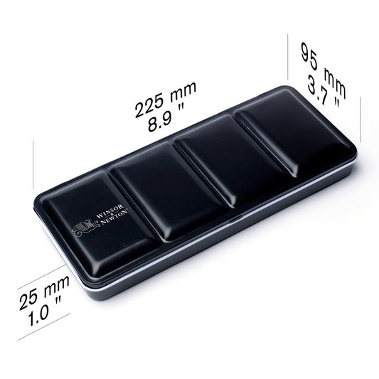 Winsor & Newton Tube Travel Tin 12pc Professiobnal Watercolour Set