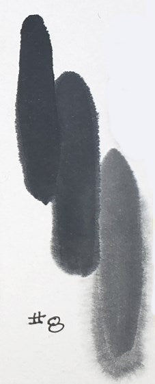 #8 Sumi Ink Paste (Light Bluish) from Aitoh 100ml