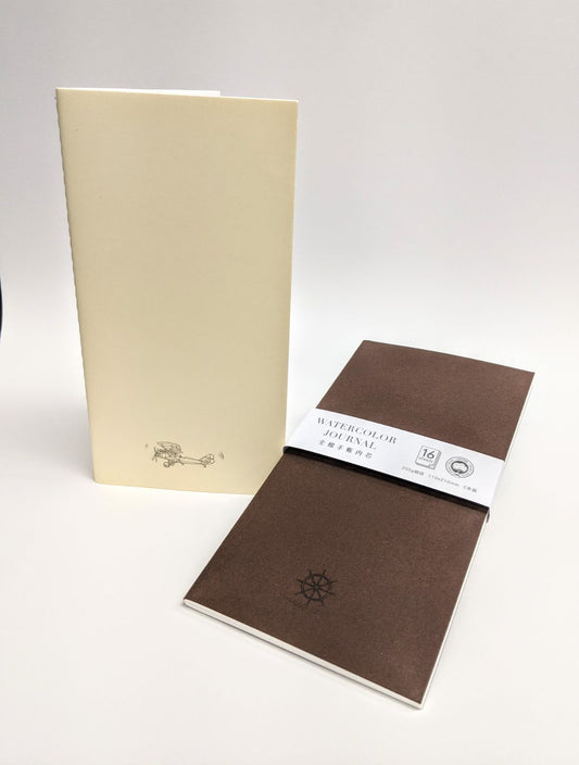 POTENTATE Watercolor Journal 2/pack SMOOTH 110x210mm (large)