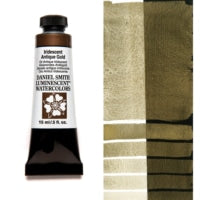 Iridescent Antique Gold (Luminescent) 15ml Daniel Smith Watercolor