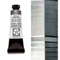 Iridescent Antique Silver (Luminescent) 15ml Daniel Smith Watercolor