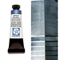 Iridescent Blue-Silver (Luminescent) 15ml Daniel Smith Watercolor