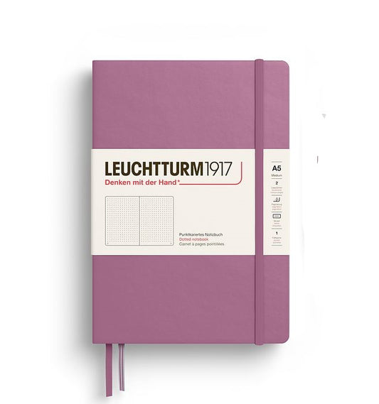 Dusty Rose A5 Medium Hardcover Dotted Classic Notebook from Leuchtturm1917