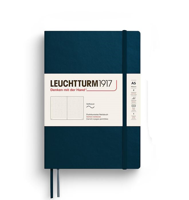 Deep Sea A5 Medium Softcover Dotted Notebook from Leuchtturm1917
