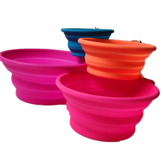 Silicone Teal Mini Collapsible Water Bowl 250ml #9000