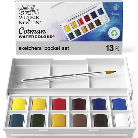 Cotman Watercolor Sketchers' Pocket Set 13pc