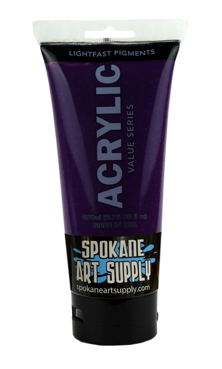 Deep Violet 200ml Tube Acrlyic
