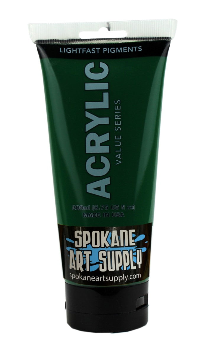 Permanent Green 200ml Tube Acrlyic