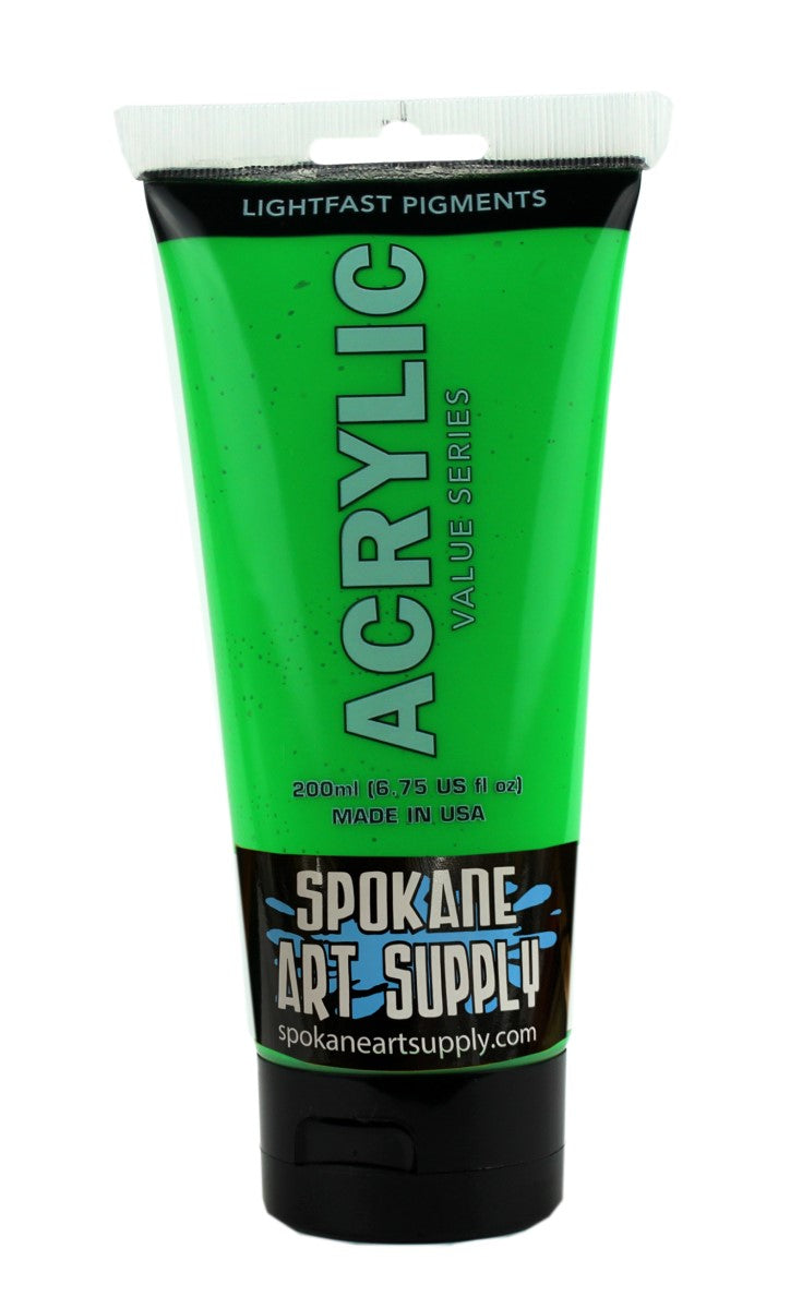 Neon Green 200ml Tube Acrlyic