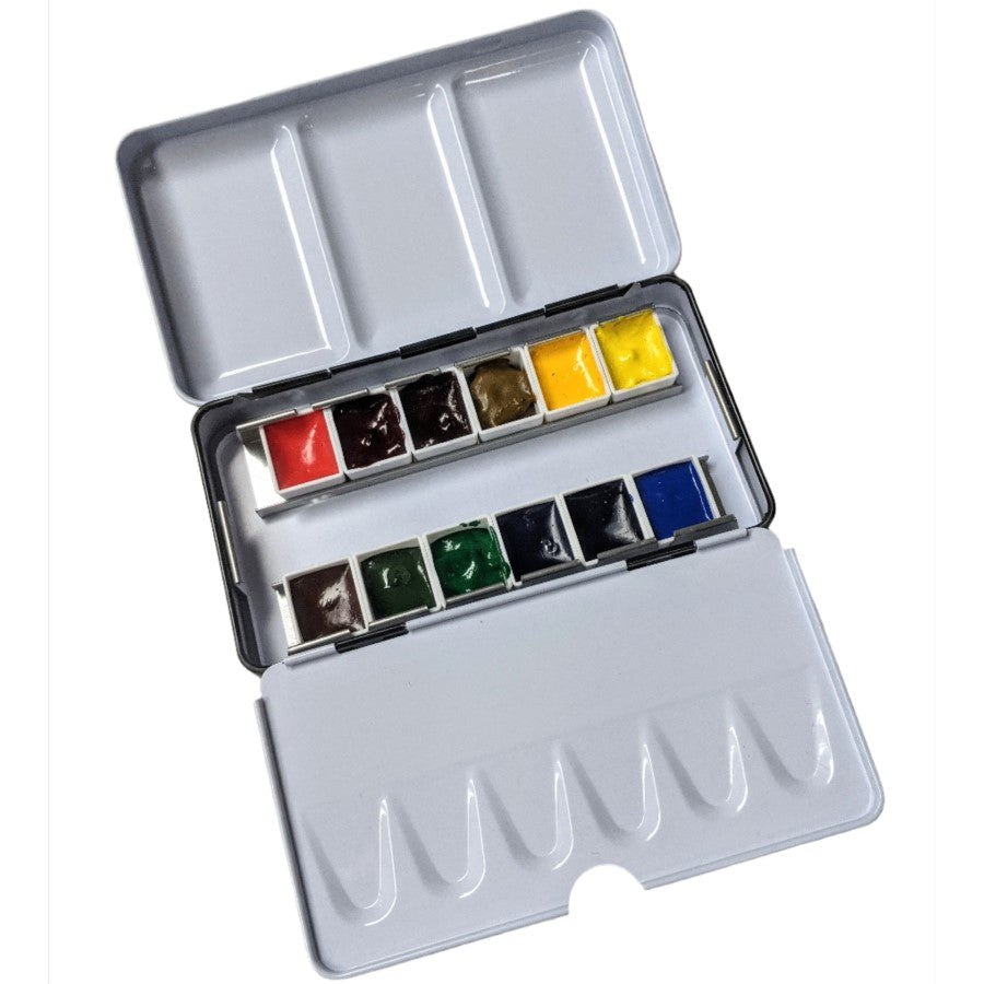 M. Graham 'Landscape' watercolor palette: 12 colors