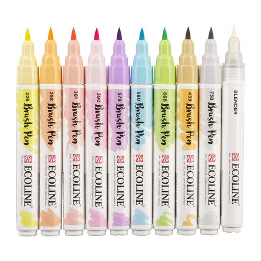 Pastel Ecoline Set
