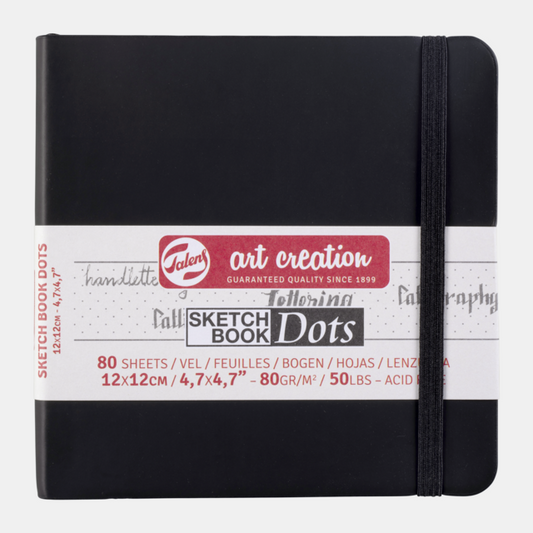 12x12cm Talens 'art creation' DOTS Notebook