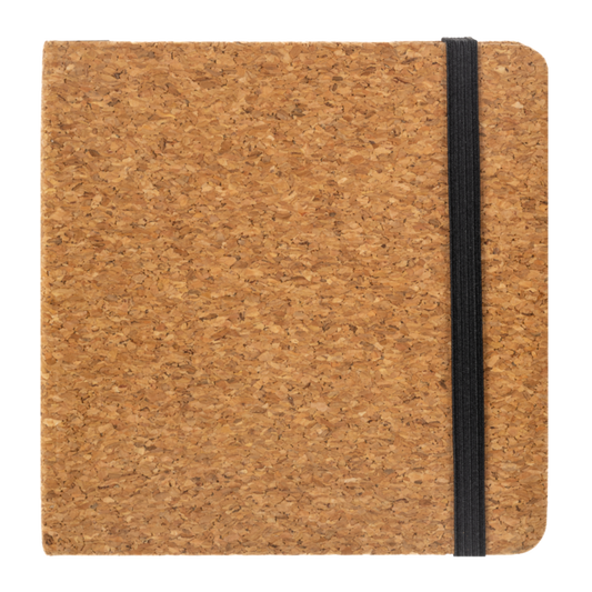 NEW-Talens Art Creation Sketchbook - CORK 4.7" x 4.7" Small Square