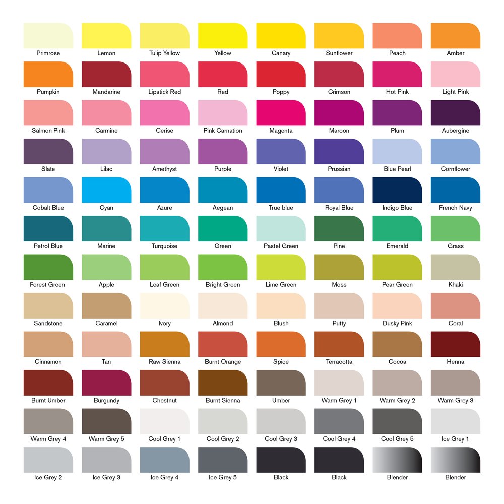 96 Piece SuperBig Box Winsor & Newton ProMarker Set