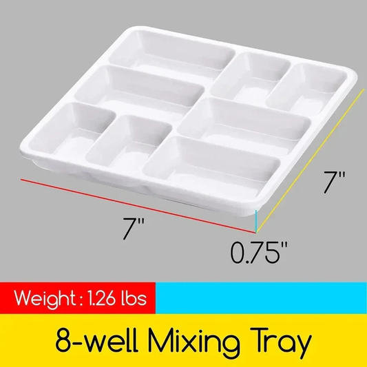 8-Well Ceramic Palette