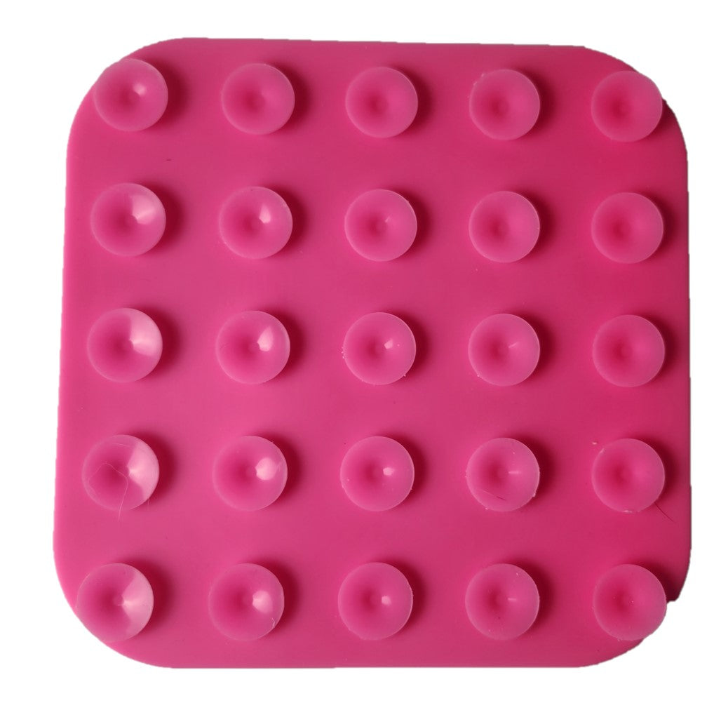 Silicone Pink Brush Cleaning Mat Rectangle #9010