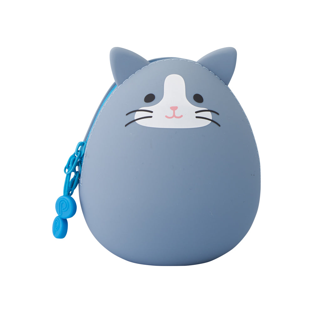 Egg Pouch Grey Cat