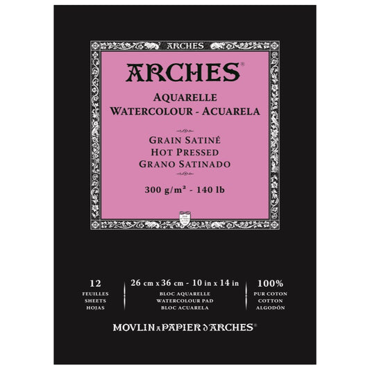 Arches 10"x14" Hot Press Pad