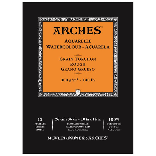 Arches Rough 10"x14" Pad