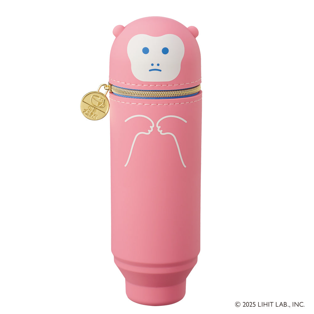 Cafe Punilabo Moka / Macaque Monkey Stand Up Pencil Case