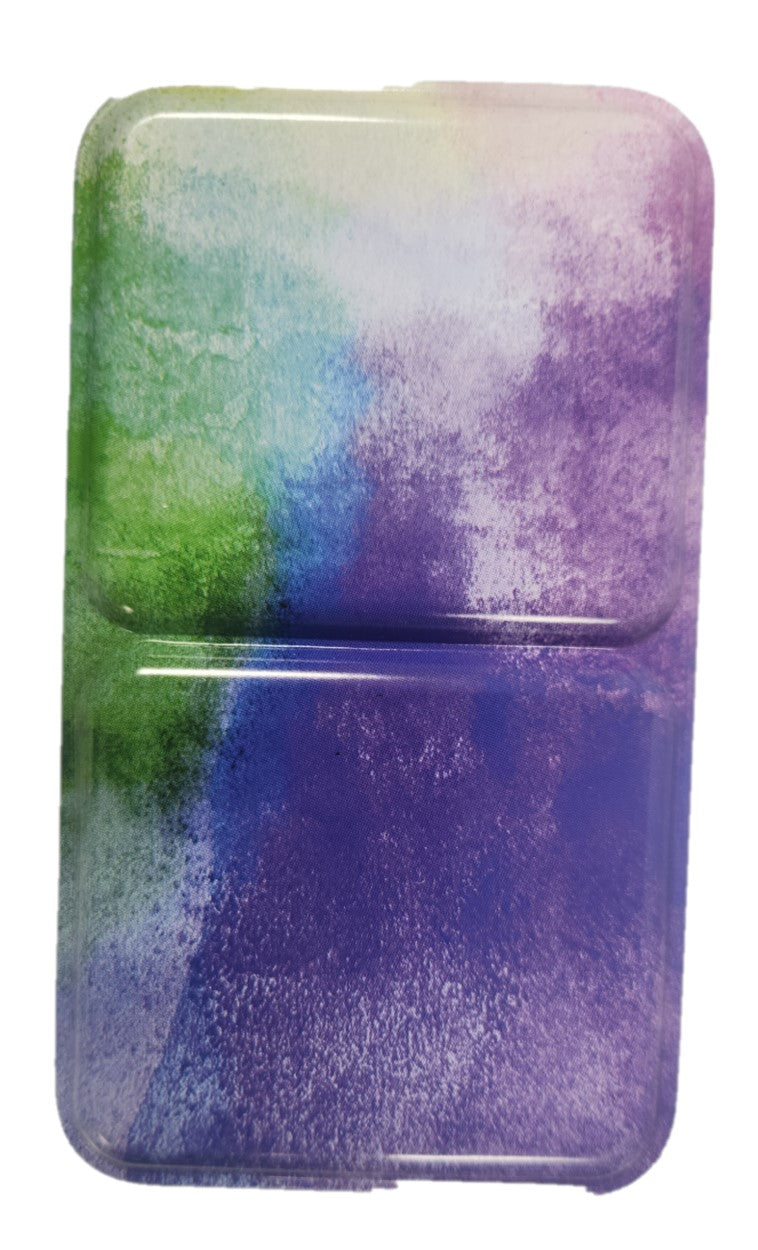 Metal Watercolor Tin ASSORTED COLORS: 12 Half Pans