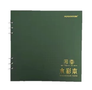 Potentate Spiral Watercolor Journal Hot-Press 20 sheets/100% Cotton