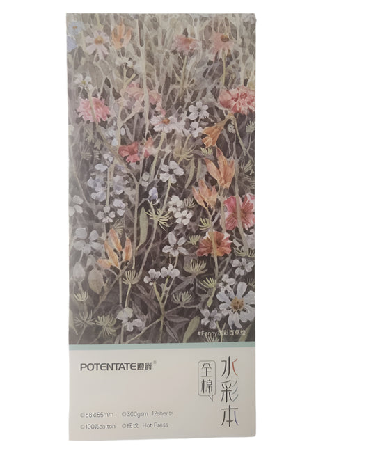 Potentate 12sht Hot-Press Bookmarks 100% cotton