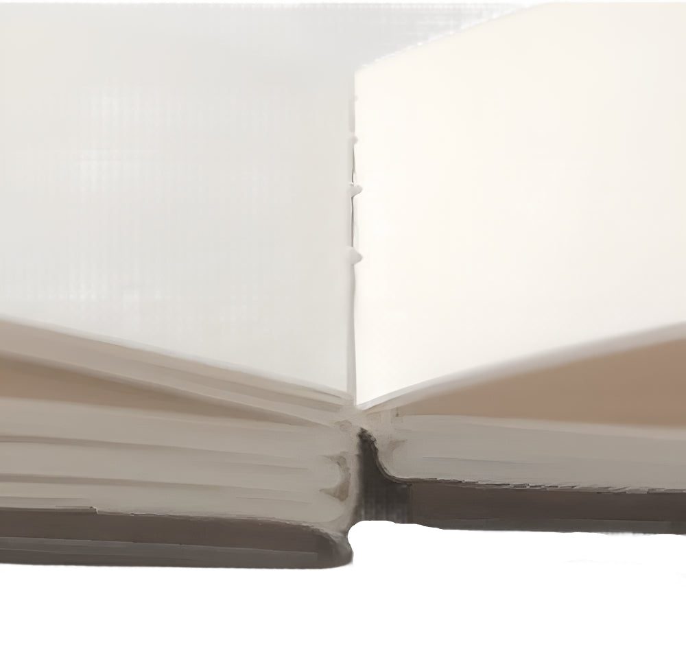 4"x4" Grey Hardbound Watercolor Journal 100% Cotton