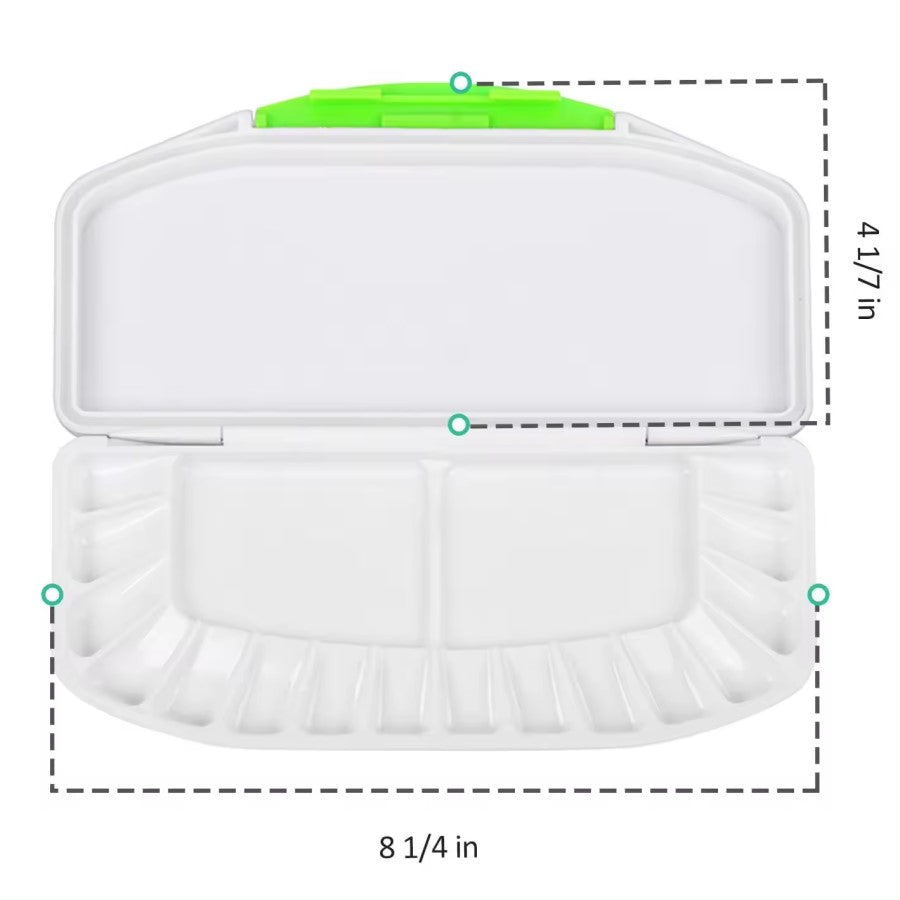 Airtight / Leakproof Plastic Palette for Watercolor Painting