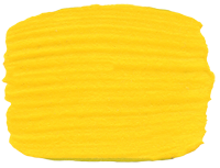 Azo Yellow 2oz (59ml) Acrylic Paint Tube