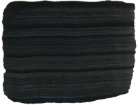 Lamp Black 2oz (59ml) Acrylic Paint Tube