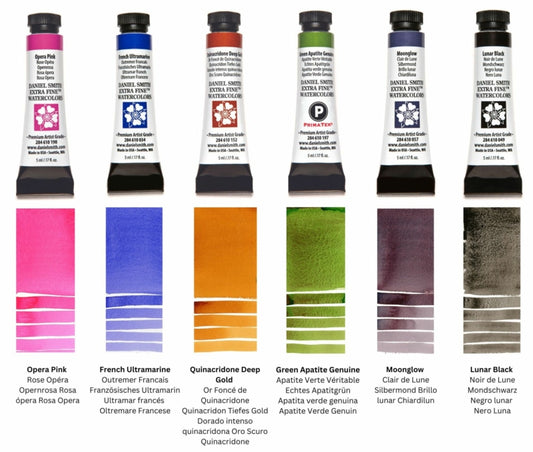 Agus Budiyanto's Master Artist Set – Daniel Smith watercolors (6 tube)