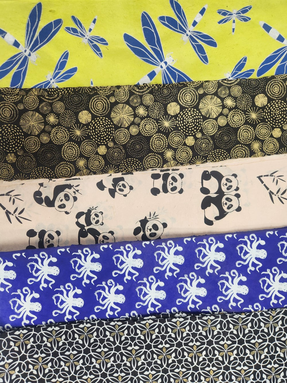 Lotka Paper Printed Mix Assortment: 10 sheets 19.5" x 29.5"