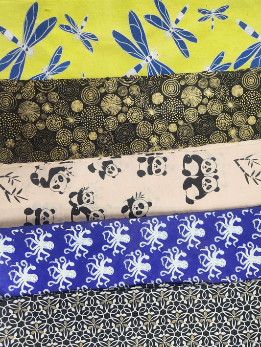 Lotka Paper Printed Mix Assortment: 10 sheets 19.5" x 29.5"