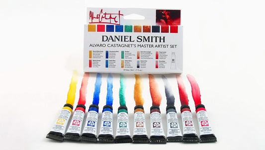 Alvaro Castagnet Master Artist Set – Daniel Smith watercolors (10 tube)