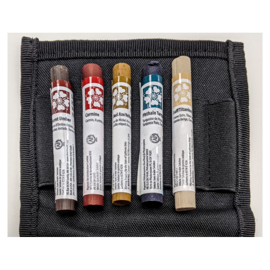 "The Audrey" Daniel Smith Watercolor Sticks (with bonus pouch)