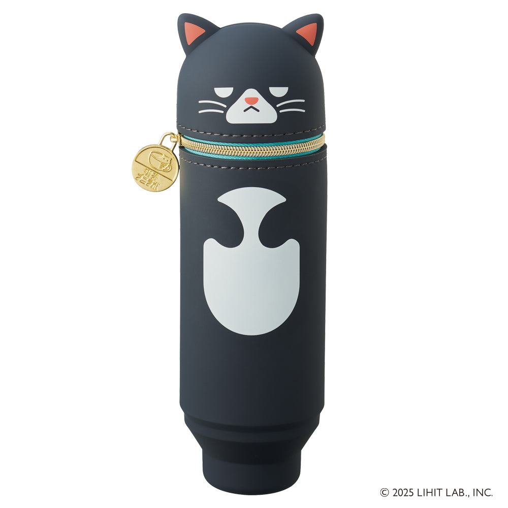 Cafe Punilabo BUSHI / Cool Cat Stand Up Pencil Case