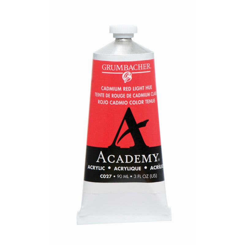 90ml Academy Acrylic Cadmium Red Light Hue