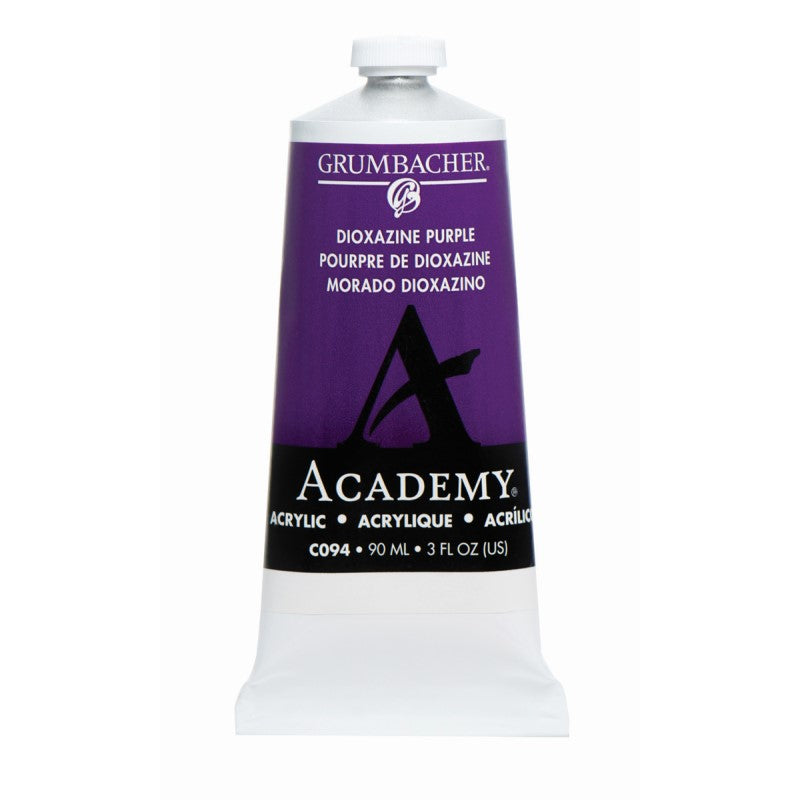 90ml Academy Acrylic Dioxazine Purple