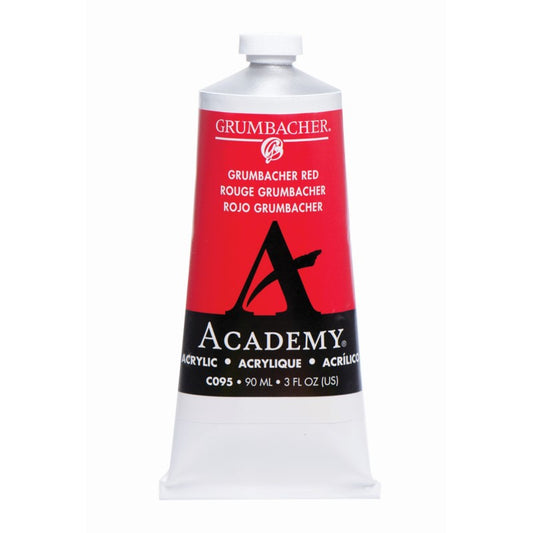 90ml Academy Acrylic Grumbacher Red