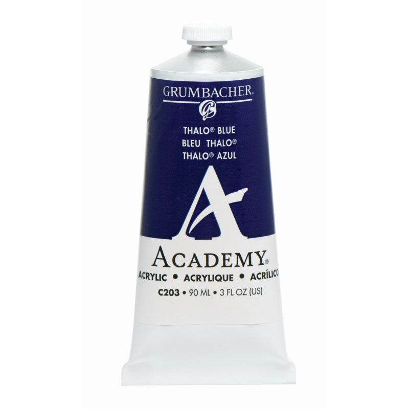 90ml Academy Acrylic Thalo Blue