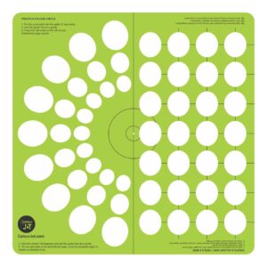 CJ01-Ovals Colorjot Template