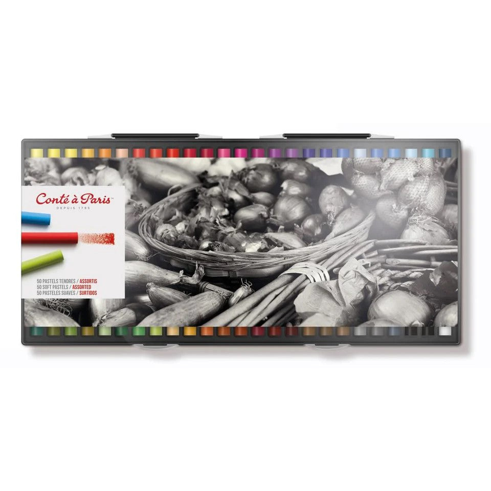 Conte Soft Pastel 50 Color Set