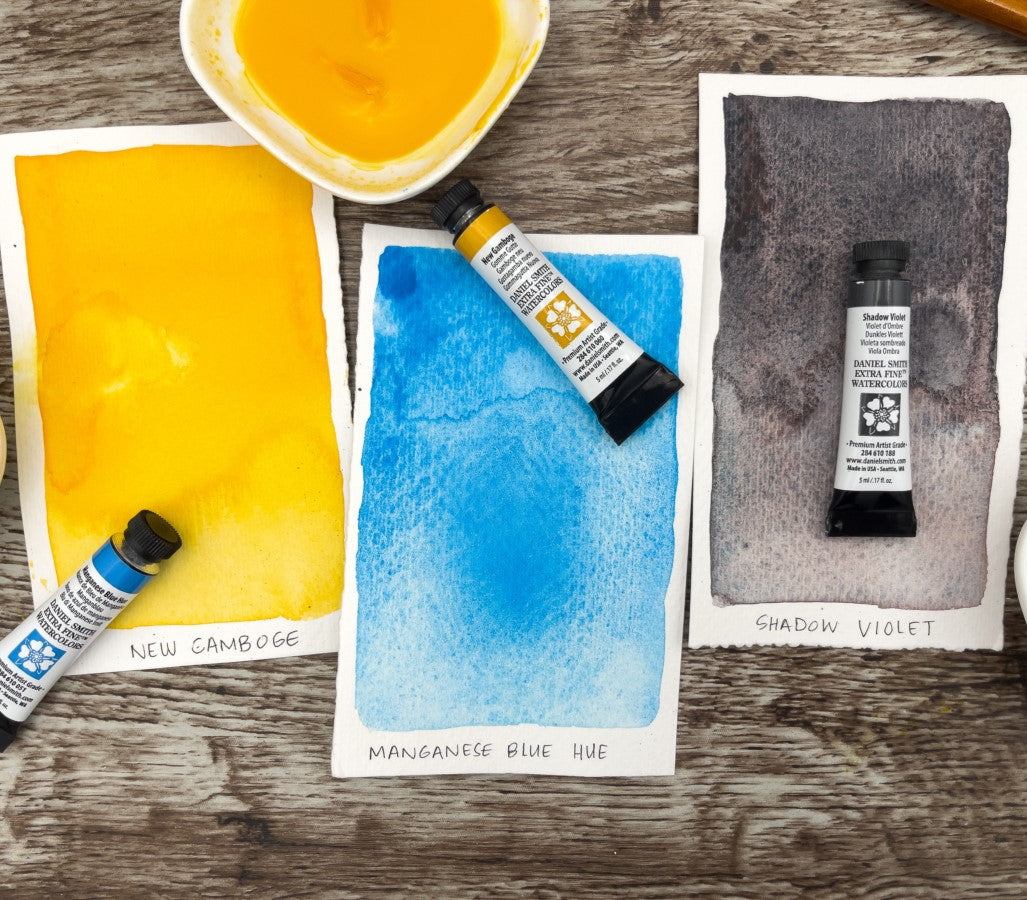 Evening Glow – 5ml Daniel Smith Watercolor Triad Tube Set