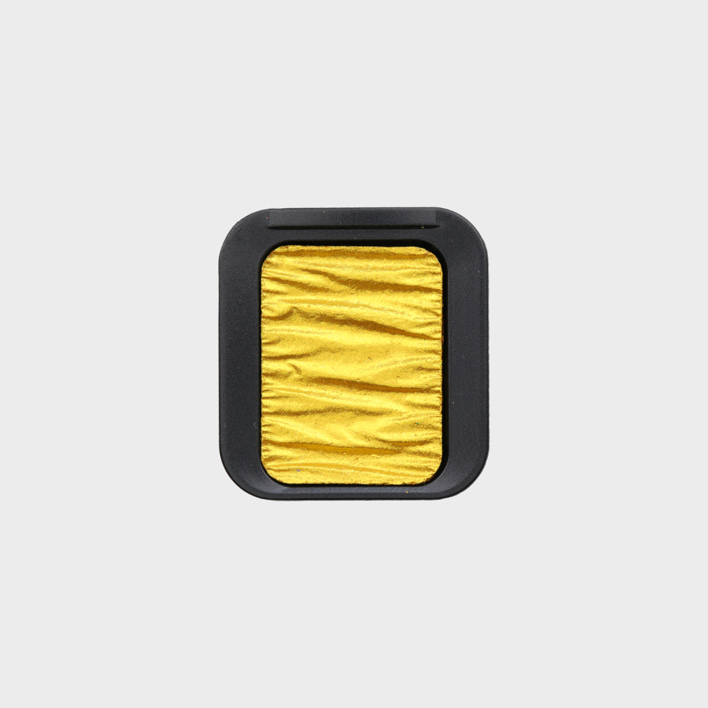 Vulcano Gold Pearlescent Finetec Premium Color Square