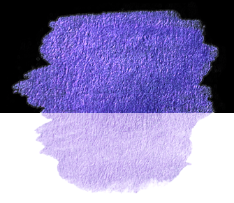 Dusk Blue Iridescent Finetec Premium Color Square