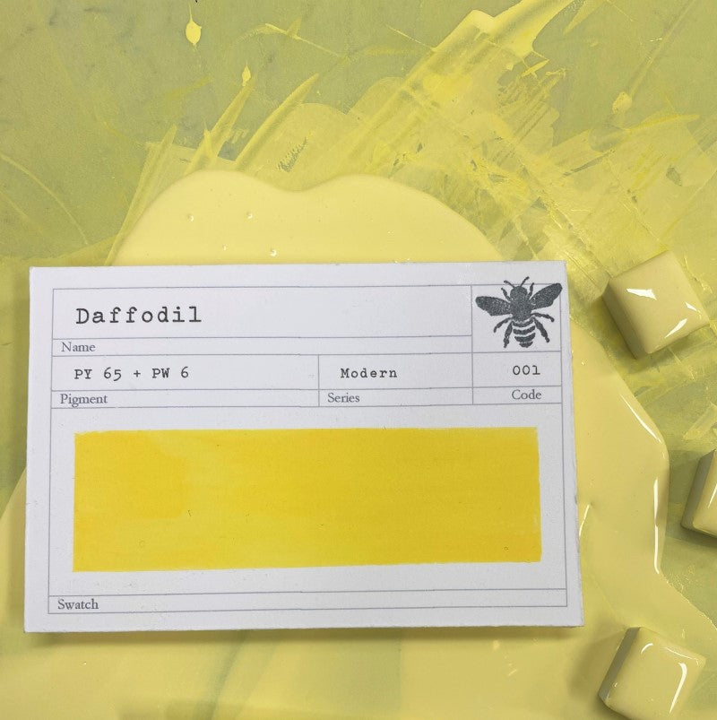 Daffodil Half Pan Gouache: Stoneground Paint Co.