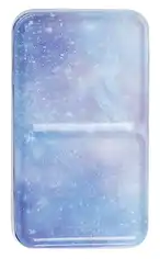 Metal Watercolor Tin ASSORTED COLORS: 12 Half Pans