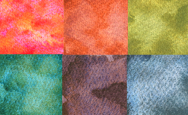 HWC 6 - 5ml Bird Granulating Watercolor Set