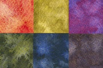 HWC 6 - 5ml Moon Granulating Watercolor Set